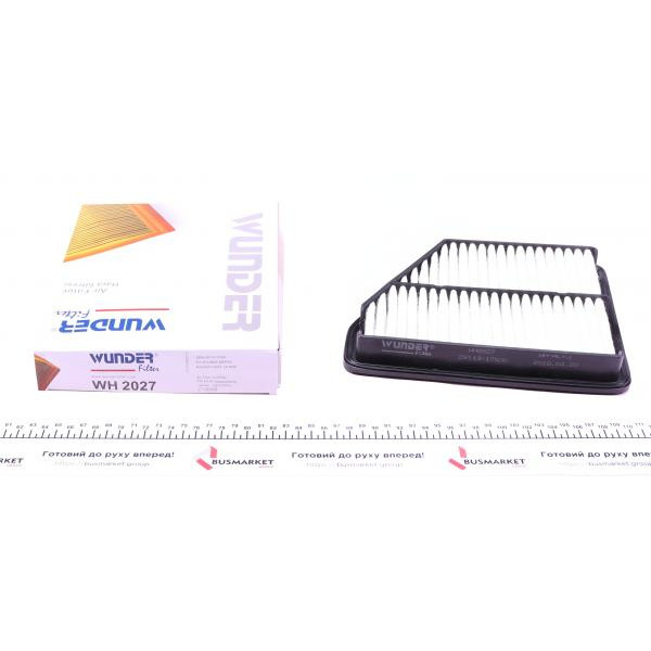 WH2027 WUNDER FILTER Фільтр повітряний Hyundai Matrix 1.5CRDI/1.6/1.8 01-10
