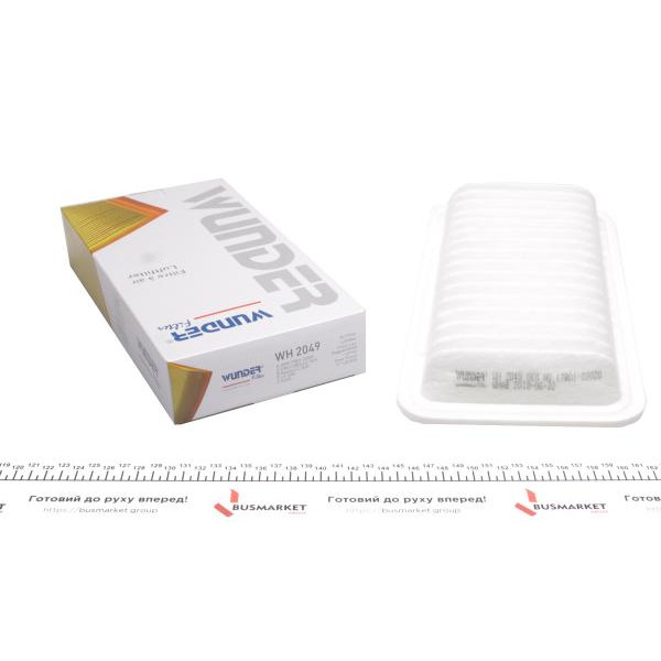 WH2049 WUNDER FILTER Фільтр повітряний Toyota Corolla 01-09