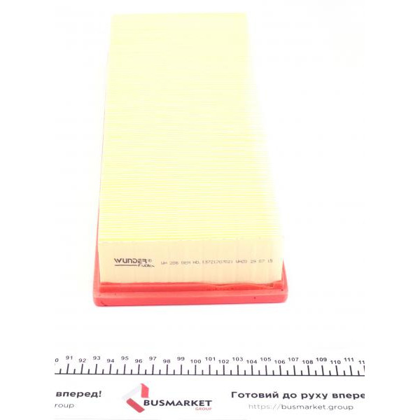 WH206 WUNDER FILTER Фільтр повітряний BMW 5 (E34)/ 7 (E32) 3.0-3.5i 86-94