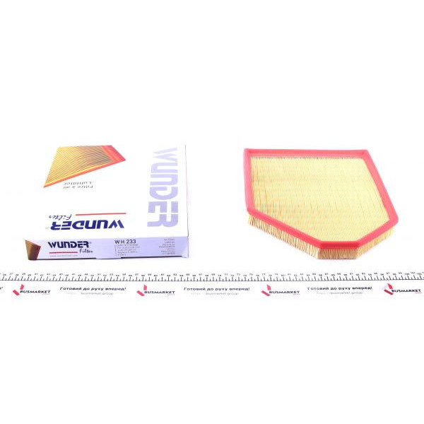 WH233 WUNDER FILTER Фільтр повітряний BMW X3 (F25)/X4 (F26) 11- (benzin)