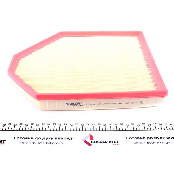 WH233 WUNDER FILTER Фільтр повітряний BMW X3 (F25)/X4 (F26) 11- (benzin)