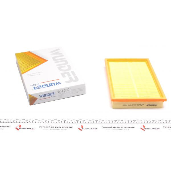 WH300 WUNDER FILTER Фільтр повітряний Opel Vectra A/B 1.6-2.0 88-03