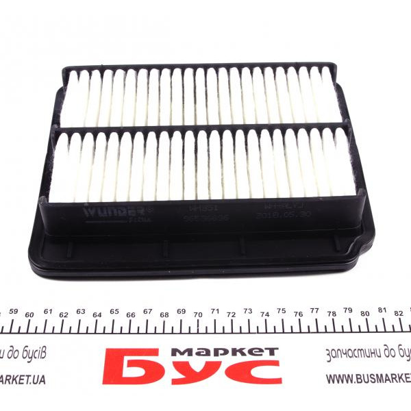 WH351 WUNDER FILTER Фільтр повітряний Chevrolet Aveo 06- (benzin)
