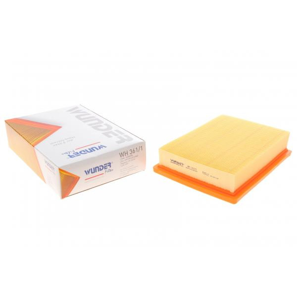 WH3611 WUNDER FILTER Фільтр повітряний Chevrolet Aveo (T300) 11- (з поролоном)