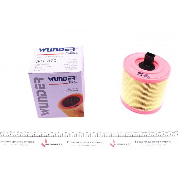 WH370 WUNDER FILTER Фільтр повітряний Opel Astra K 1.6 CDTi 15-
