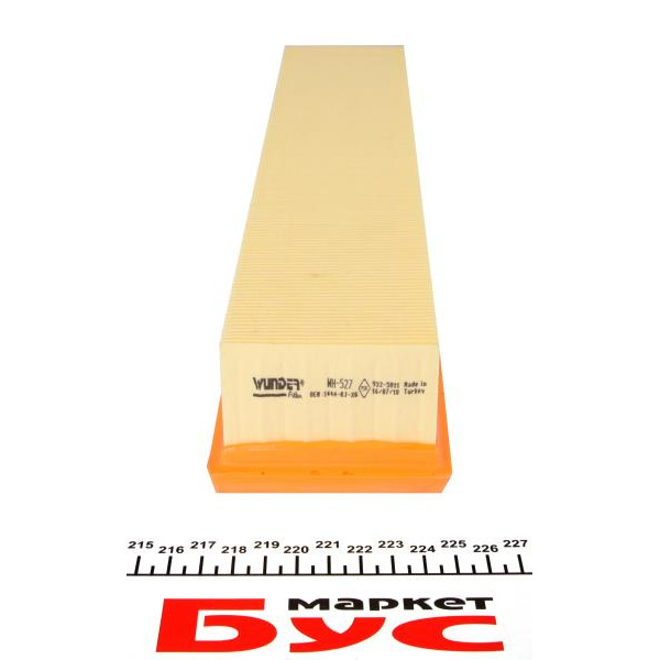 WH527 WUNDER FILTER Фільтр повітряний Citroen Berlingo 1.6VTI 09-