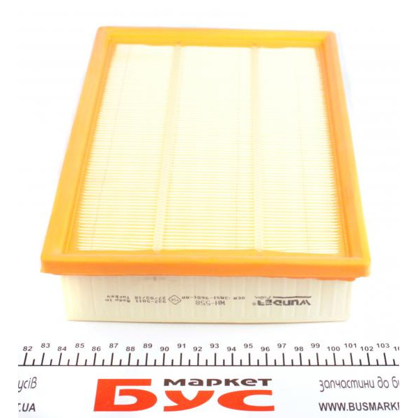 WH558 WUNDER FILTER Фільтр повітряний Ford Focus 1.6i 03-