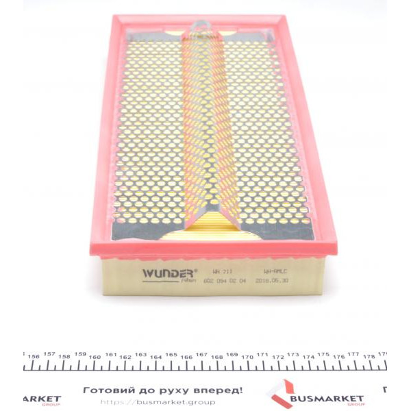 WH711 WUNDER FILTER Фільтр повітряний MB (W124) OM602