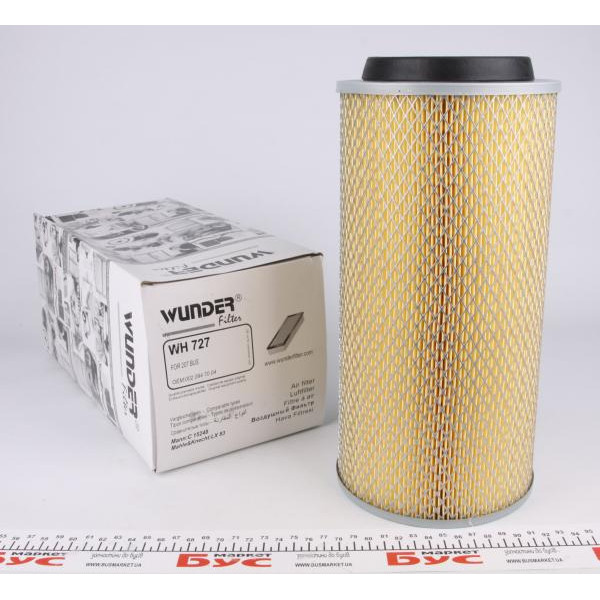 WH727 WUNDER FILTER Фільтр повітряний MB 207-410D (вставка)
