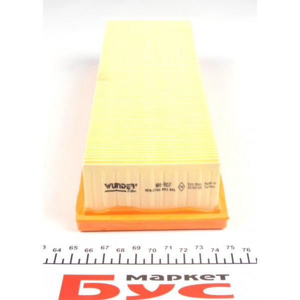 WH807 WUNDER FILTER Фільтр повітряний Renault Kangoo 1.4i/Citroen Berlingo/Peugeot Partner 1.8i 97-