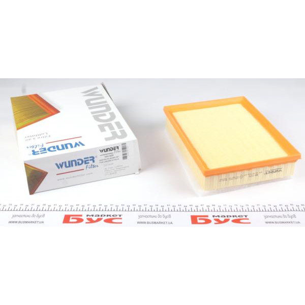 WH829 WUNDER FILTER Фільтр повітряний Renault Laguna III 07- (з поролоном)
