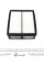 WH909 WUNDER FILTER Фільтр повітряний Hyundai Tucson/ Kia Cerato/Sportage 04-