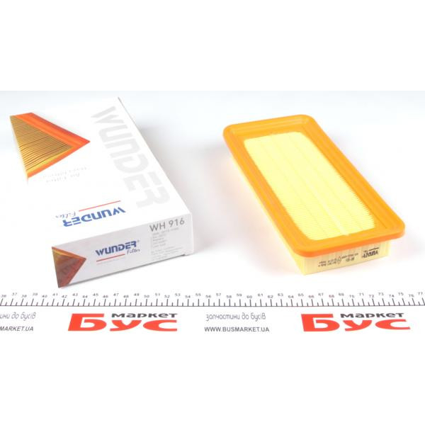 WH916 WUNDER FILTER Фільтр повітряний Hyundai Getz 1.1i-1.6i 02-10