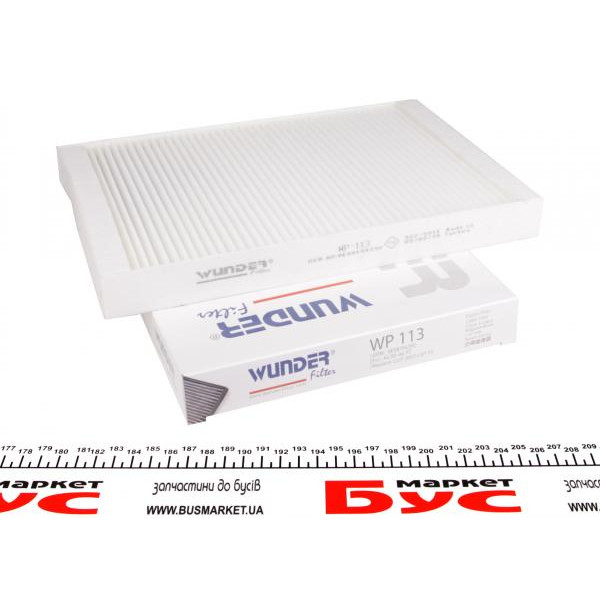 WP113 WUNDER FILTER Фільтр салону Audi A4/A6 1.6-4.2 97-