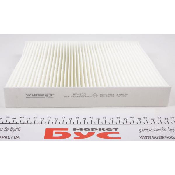 WP122 WUNDER FILTER Фільтр салону Skoda Fabia/Roomster/VW Polo 99-10