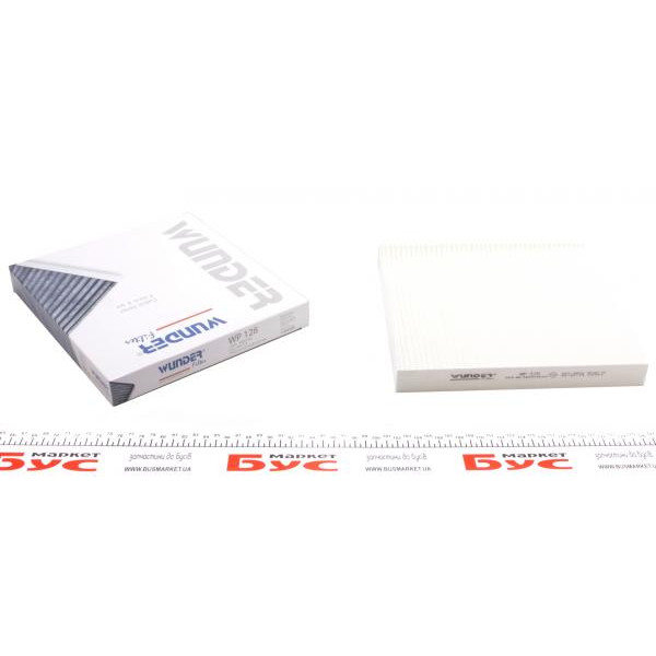 WP128 WUNDER FILTER Фільтр салону VW Golf 1.2-1.4TSI/1.6-2.0TDI 12-
