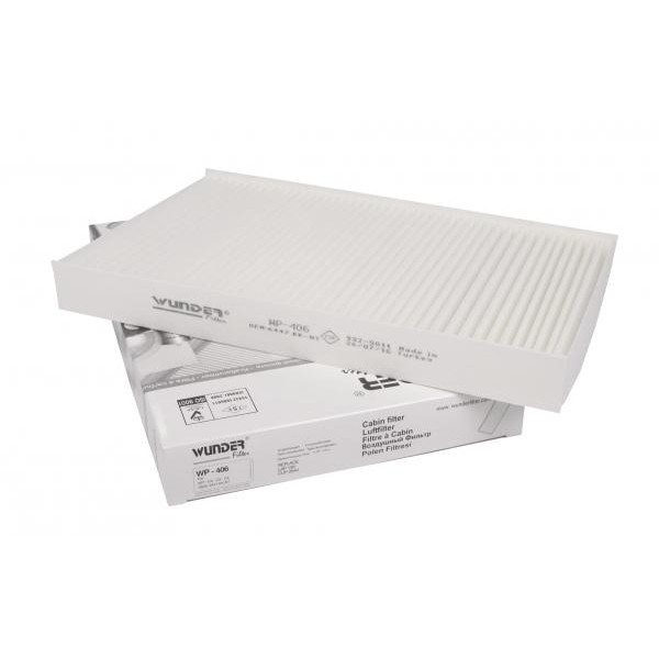 WP406 WUNDER FILTER Фільтр салону Citroen C2/C3/C4/Peugeot 307/308 00-
