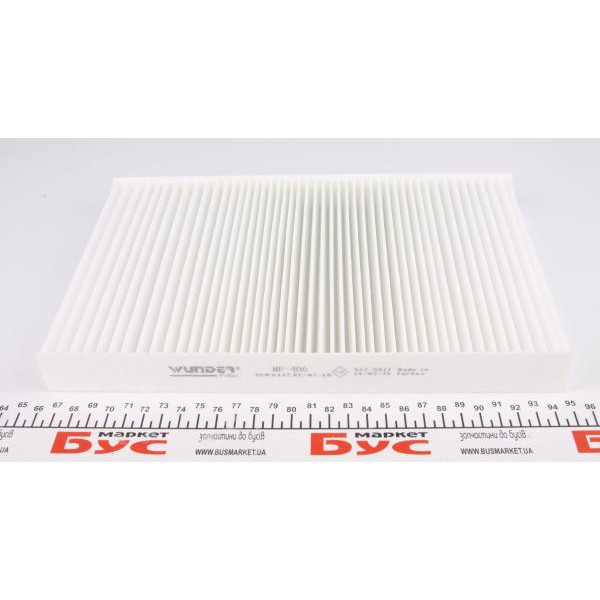 WP406 WUNDER FILTER Фільтр салону Citroen C2/C3/C4/Peugeot 307/308 00-