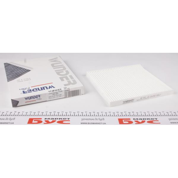 WP943 WUNDER FILTER Фільтр салону Hyundai Accent/Solaris 1.4/1.6 10-/Kia Rio III 11-