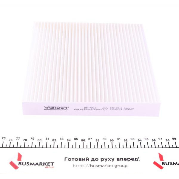 WP993 WUNDER FILTER Фільтр салону Honda CR-Z/Jazz 08-