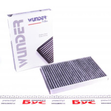 WPK110 WUNDER FILTER Фільтр салону Audi A6 1.8-2.8 (benzin)/1.9-2.5TDI -05 (вугільний)