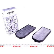 WPK208 WUNDER FILTER Фільтр салону BMW 7 (E38) 2.5tds-5.4i (вугільний) (к-кт 2 шт.)