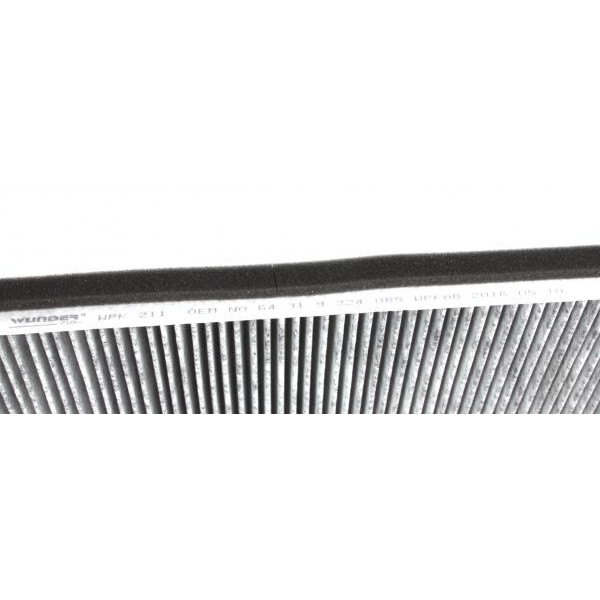 WPK211 WUNDER FILTER Фільтр салону BMW X5 (E53) 3.0D/Range Rover 4.2/4.4/3.0D