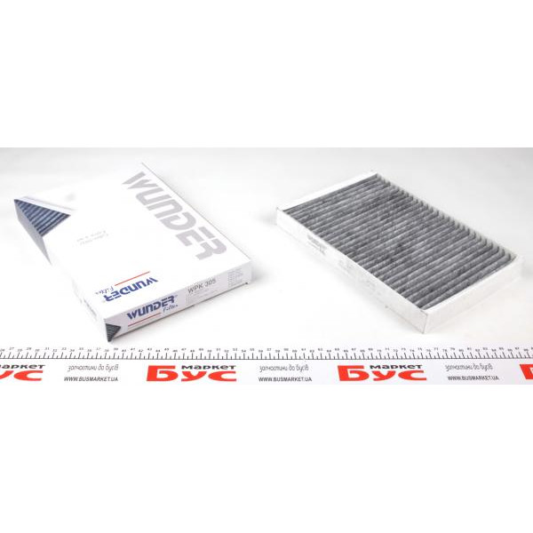 WPK305 WUNDER FILTER Фільтр салону Opel Astra F/G/H 96- (вугільний)