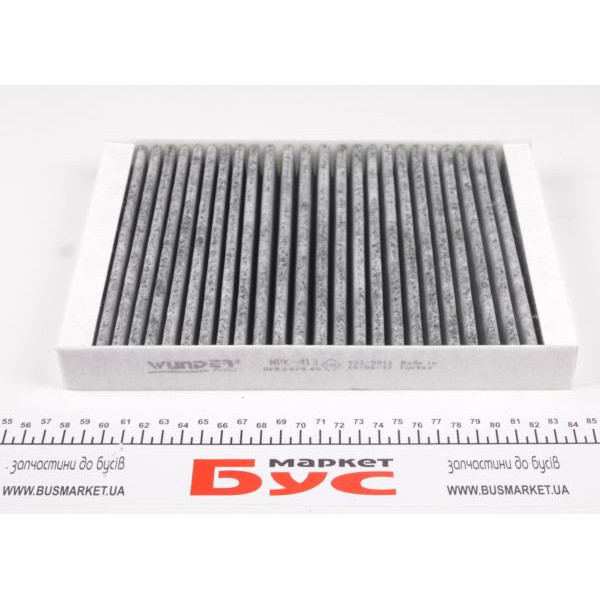 WPK413 WUNDER FILTER Фільтр салону Citroen C5/Peugeot 407 04- (вугільний)