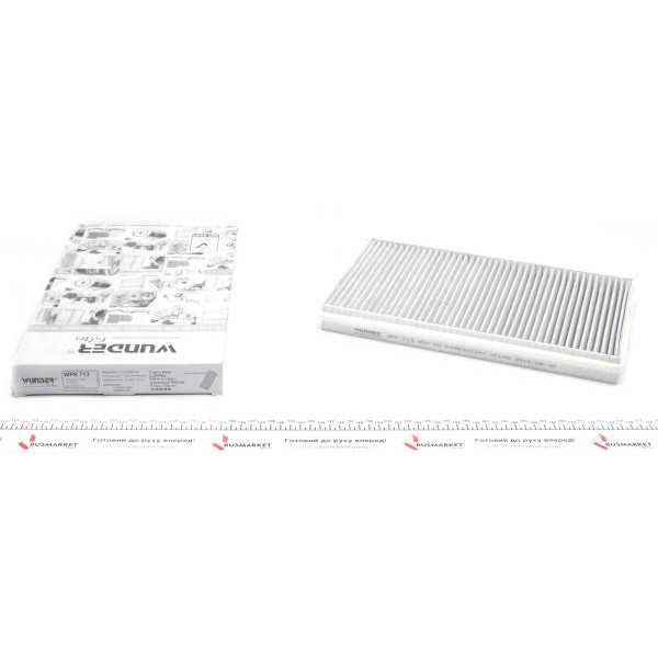 WPK713 WUNDER FILTER Фильтр салона MB Vito (W639) 03- (угольный)