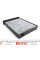 WPK802 WUNDER FILTER Фільтр салону Renault Megane II 02- (вугільний)