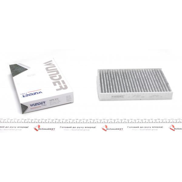 WPK810 WUNDER FILTER Фільтр салону Nissan Juke/Renault Fluence 1.5/1.6 dCi 10- (вугільний)