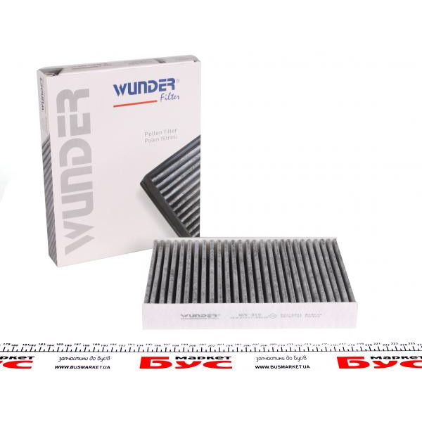 WPK819 WUNDER FILTER Фільтр салону Renault Megane IV 1.2-1.6DCi 15-(вугільний)