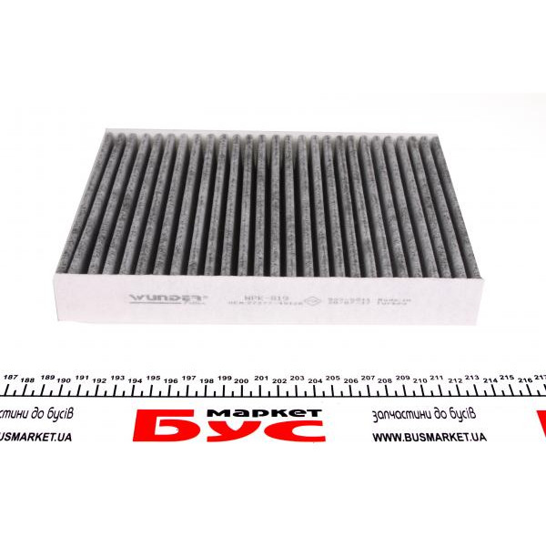 WPK819 WUNDER FILTER Фільтр салону Renault Megane IV 1.2-1.6DCi 15-(вугільний)