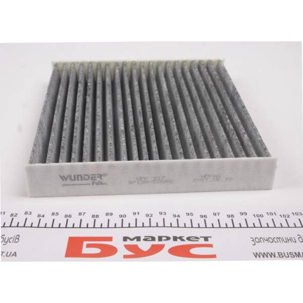 WPK917 WUNDER FILTER Фільтр салону Toyota/Lexus 00- (вугільний)