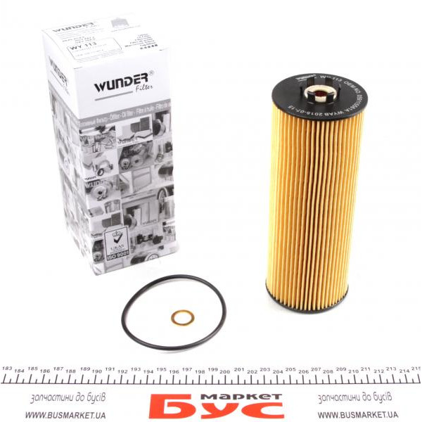 WY113 WUNDER FILTER Фільтр масляний Audi A6 2.5TDI