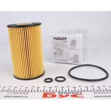 WY118 WUNDER FILTER Фільтр масляний VW 1.6 -2.0TDI 10-