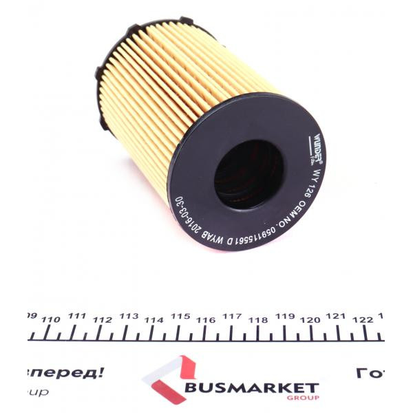 WY126 WUNDER FILTER Фільтр масляний VW Touareg 3.0TDI 11-