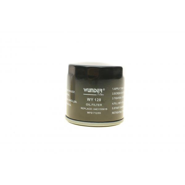 WY128 WUNDER FILTER Фільтр масляний VW Caddy IV 1.0-1.6TSI / Golf VI/VII/Seat