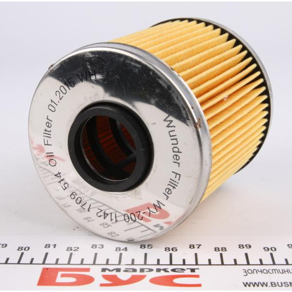 WY200 WUNDER FILTER Фільтр масляний BMW 3 (E30/E36)/5 (E34) 1.6/1.8i