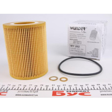 WY202 WUNDER FILTER Фільтр масляний BMW 95-