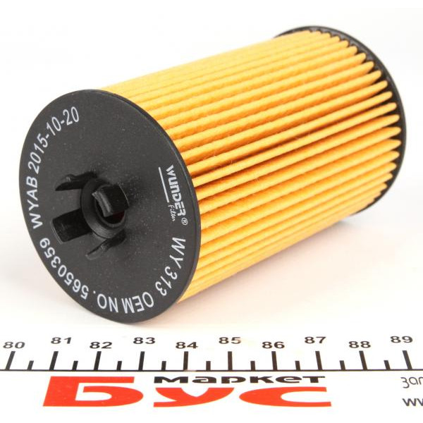 WY313 WUNDER FILTER Фільтр масляний Opel Astra 1.0-1.8/Combo 1.4i 16V 05-