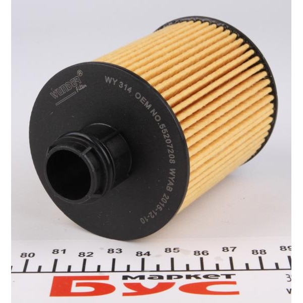 WY314 WUNDER FILTER Фільтр масляний Citroen Nemo 1.3HDI/Fiat Doblo 1.6/2.0D/Opel Combo 1.3/1.6/2.0CDTi