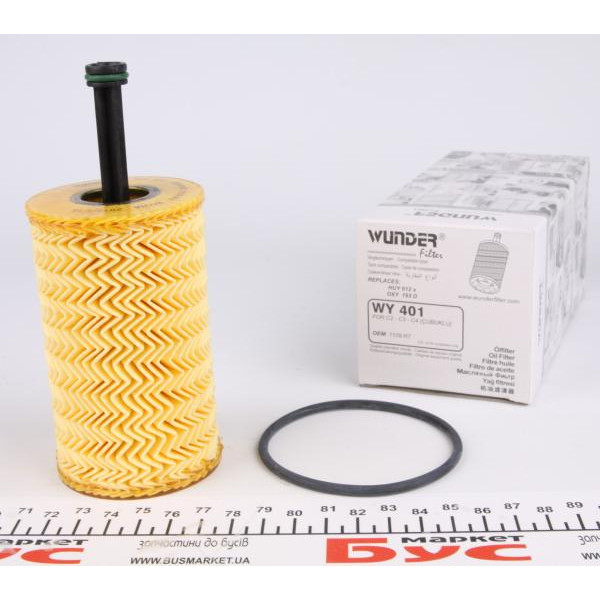 WY401 WUNDER FILTER Фільтр масляний Citroen Berlingo/Peugeot Partner 1.4-1.6 I
