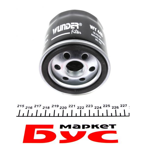 WY448 WUNDER FILTER Фільтр масляний Citroen Jumper/Peugeot Boxer 2.2HDI/Ford Transit 13-