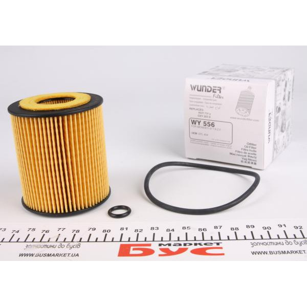 WY556 WUNDER FILTER Фільтр масляний Mazda 3/6 2.3 02-