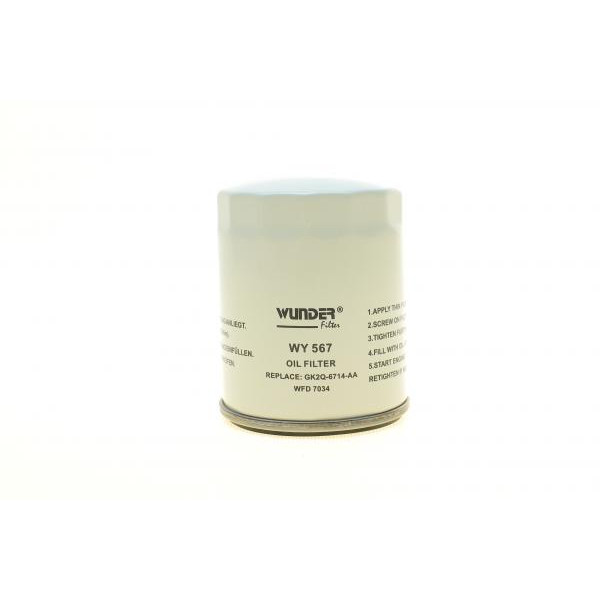 WY567 WUNDER FILTER Фільтр масляний Ford Transit 2.0TDCI 15-