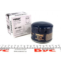 WY803 WUNDER FILTER Фільтр масляний Renault Kangoo/Trafic/Opel Vivaro 1.9D/1.5dCi/1.4i/1.6i (64mm)