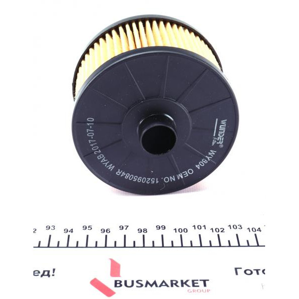 WY804 WUNDER FILTER Фільтр масляний Renault 1.2TCe 12-
