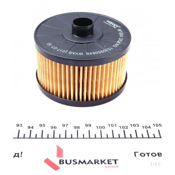 WY804 WUNDER FILTER Фільтр масляний Renault 1.2TCe 12-